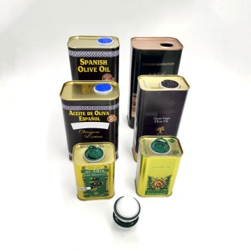 Lata de aceite de oliva de impresión personalizada DADI 2.5L