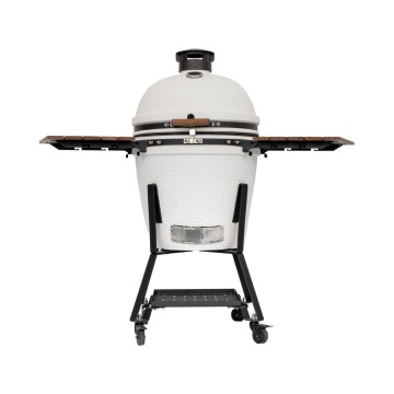 21.5 inch white kamado grill