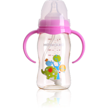 8oz PPSU Baby Nursing Bottle Dengan Wide Neck