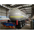 59500L 3 trục Propane Gas Trailer Tàu chở dầu