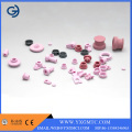 Opos de cerámica textil de color rosa en venta