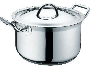 Stainless Steel straight body stock pot