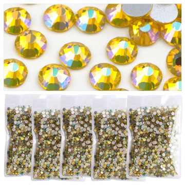 Factory Price Custom Rhinestone Heat Transfer Selection - Brilliant AB Rhinestones