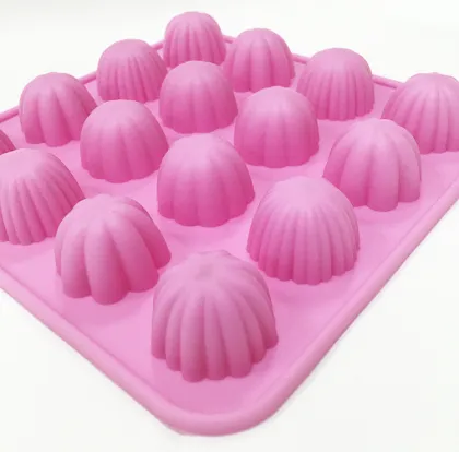 BPA free flower shape Silicone ice lattice ice cube tray mini ice cube maker /homemade ice cream maker