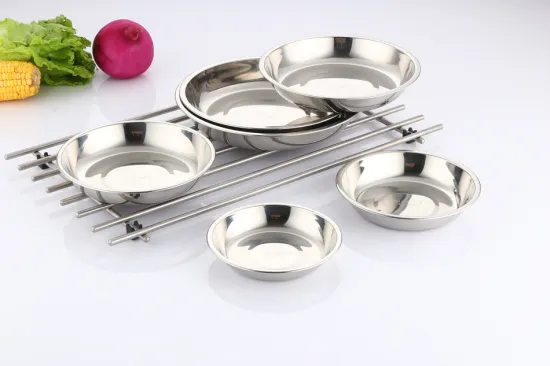 Polished 304 Stainless Steel Round Plates