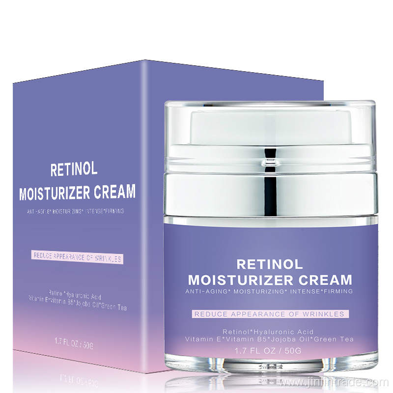 Organic Vitamin Whitening Acne Retinol Moisturizer Face Cream