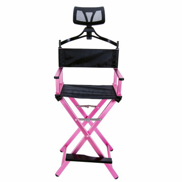 Wholesale Portable Aluminum Makeup Chair with Headrest