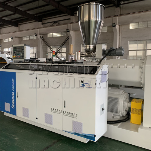 Sevenstars PVC pipe plastic pipe making machine line