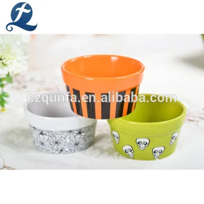 Halloween Decor Snack Food Dish Custom Ceramic Tableware