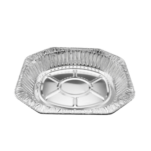 Disposable aluminium foil roaster pans