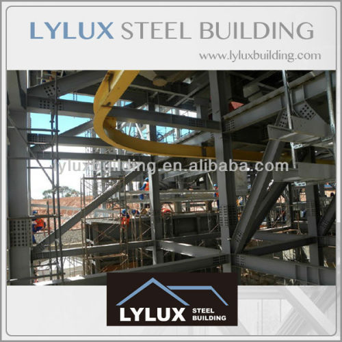 Heavy steel beam & column project metal structure construction