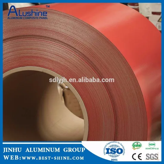 1240mm width Pe color coated aluminum coil