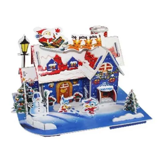 EN71 Approval Hot Sale 3d Jigsaw Puzzle for Christmas gift