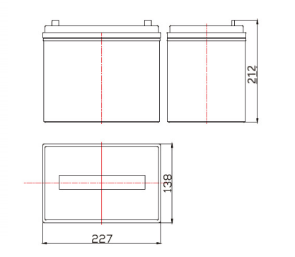 12V50AH Gel Battery For Solar System