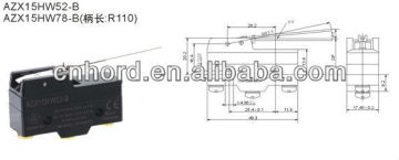 Micro Switch AZX15HW52-B AZX15HW78-B