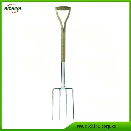 UK Traditional Stainless Digging Fork