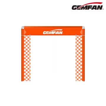 Custom logo Outdoor Durable FPV Drone Race Gate Drone Racing Gate - 5x5 Orange