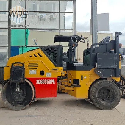 Used XGMA 6035 Roller: Front Steel Wheel and Rear Rubber 3 Ton