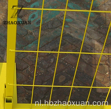 Hoge standaard gegalvaniseerd /poeder gecoat tijdelijk hek