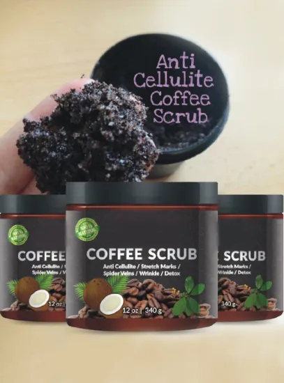 Natural Body Scrub with Organic Ingredients Best for Stretch Marks Acne