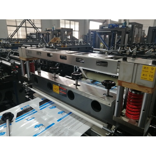 Professional continuous working plastic bag making machine