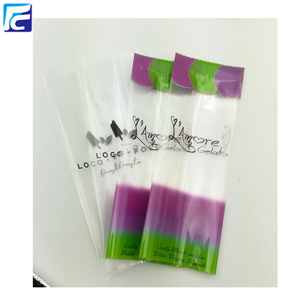 Tùy chỉnh đông lạnh kem wrapper popsicle bao bì túi