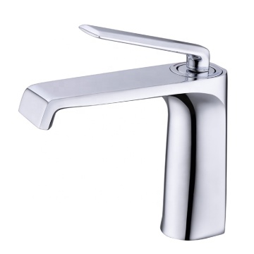 Chrome Plated Brass Basin Faucet for Hotel Bathroom - Italy Design