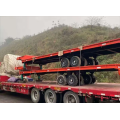 2 rodas Trailer de transferência de reboque de cama plana