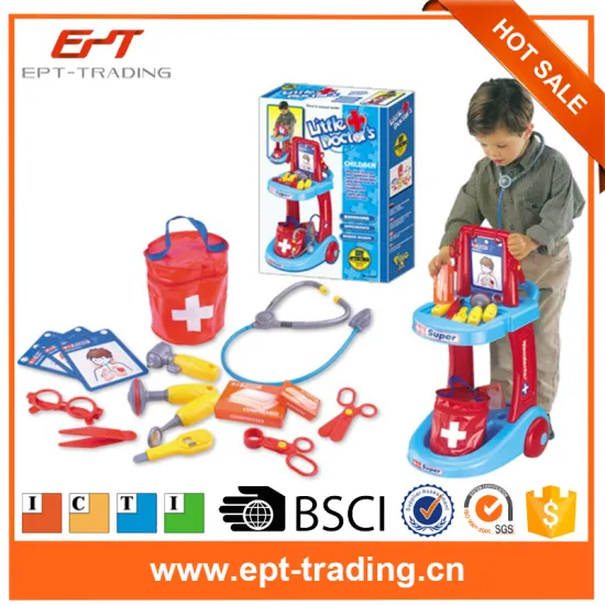 Pretend play medical kit toy doctor cart toy toys for kids