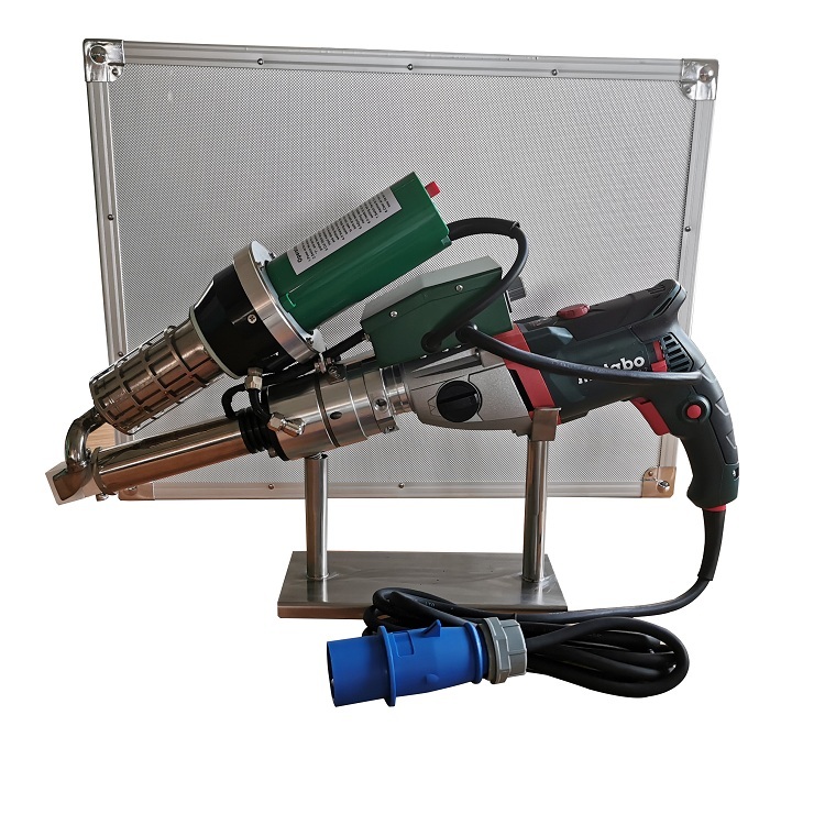 PP Plastic Rod Extruder Machine / Welding Hand Air Gun