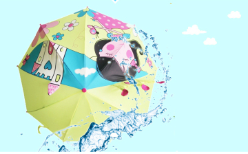Lovely Cartoon  Children Umbrella/cute children umbrella