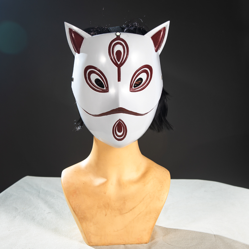 Ninja Floral Gray Mask