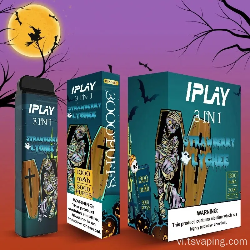 Chất lỏng nguyên tử puff bar 3000 puffs Vape dùng một lần