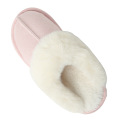 Home Home Soft Bottom Women Fluffy Slippers