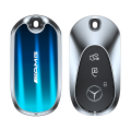 Alloy Metal glass Car Key Fob Cover Case