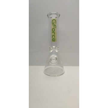 Transparent Crystal Glass Smoking Beaker Bongs