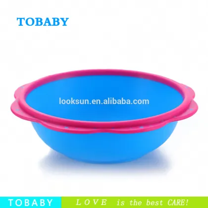 PP plastic colorful baby wash basin/wash bowl