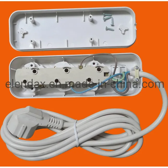 Soket Listrik Eropa Soket Tiga Arah (E8003ES)