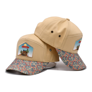 Topi baseball 7 panel berkualitas tinggi