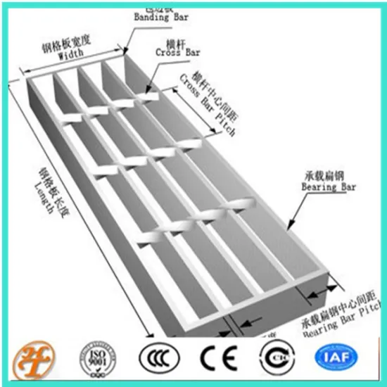 hot-dipped road drainage steel grating in chennai