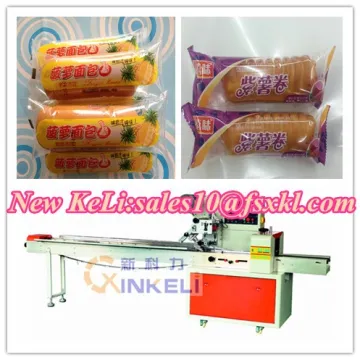 Finger bread horizontal automatic packaging machine