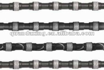 Diamond wire saw for concrete , granite , marble