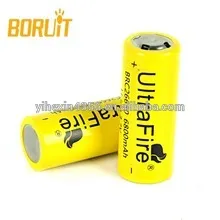 3.7V 26650 Li-ion Battery / 26650 Rechargeable Battery