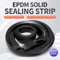 Perfil quadrado redondo EPDM Solid Square Seling Strip