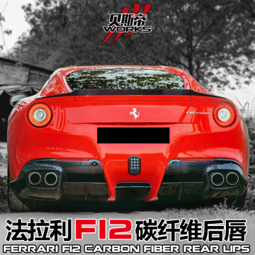 2010-2015 F12 Carbon Fiber Rzs style Rear Diffuser