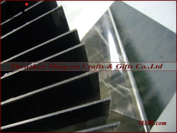 0.2MM-2.0MM Black and White Double Sides Self-adhesive PVC Sheet for Photo Album Book