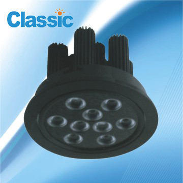 9w Black Aluminium Alloy LED Down Light