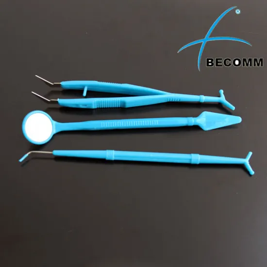 sterile disposable dental examination set