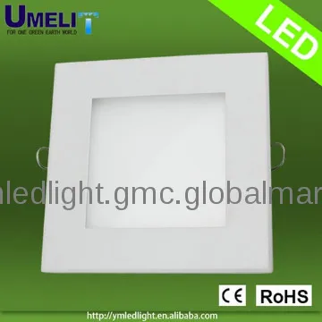 high brightness led recessed panel light