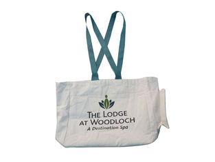Custom Printed Natural Canvas Reusable Carrier Bags With Co